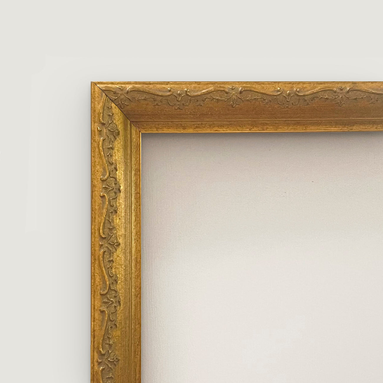 Embossed Gold Frame