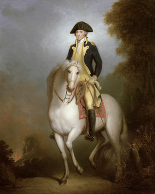EQUESTRIAN PORTRAIT OF GEORGE WASHINGTON