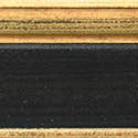 Black and Gold Panel