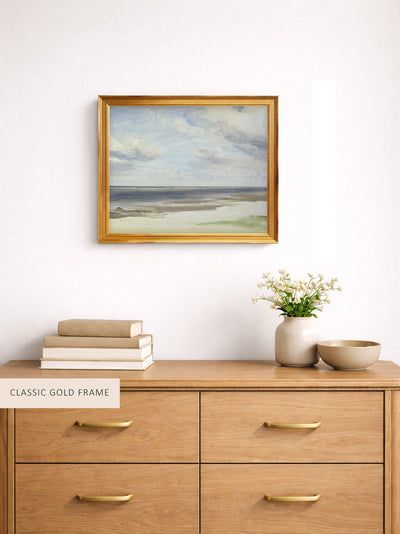 A BEACH ON THE BALTIC SEA AT LABOE - Museum Quality Art