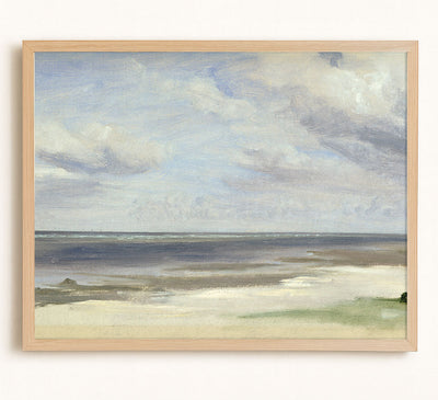 A BEACH ON THE BALTIC SEA AT LABOE - Museum Quality Art