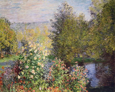 A CORNER OF THE GARDEN AT MONTGERON