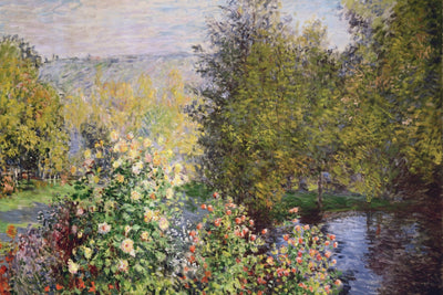 A CORNER OF THE GARDEN AT MONTGERON