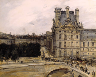 A Corner of the Louvre