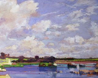 A CORNISH LAKE - Museum Quality Art
