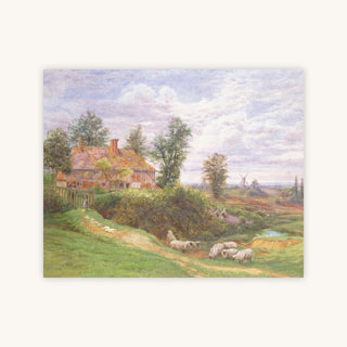 A COUNTRY SCENE WITH WINDMILLS — Primary Image