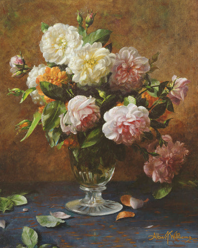 A GATHERING FROM AN OLD ROSE GARDEN - Museum Quality Art