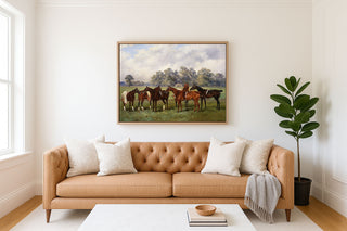 A Group of Polo Ponies