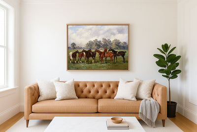 A Group of Polo Ponies
