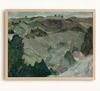 A HILLSIDE IN FRANCE - Museum Quality Art