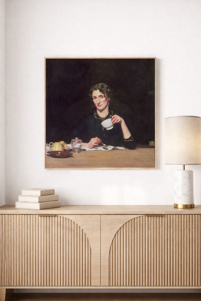 A Lady at Breakfast