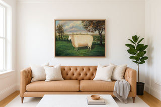 A Prize Sheep of the Old Lincoln Breed