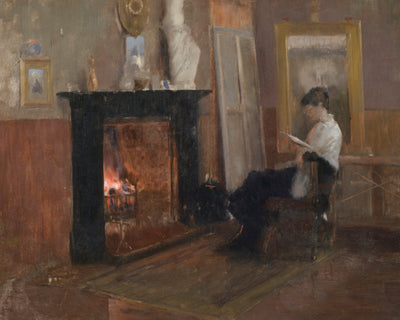A Quiet Day in the Studio
