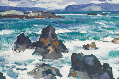 A ROUGH DAY, IONA - Museum Quality Art
