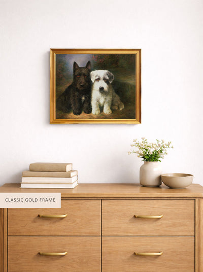 A Scottish and a Sealyham Terrier