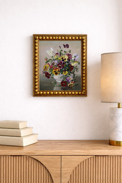 A Still Life with Pansies