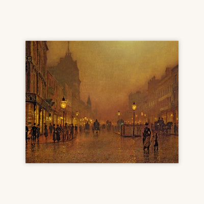 A STREET AT NIGHT — Primary Image