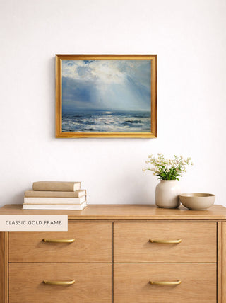 A Sunbeam Over the Sea