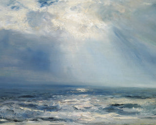 A SUNBEAM OVER THE SEA
