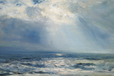 A SUNBEAM OVER THE SEA