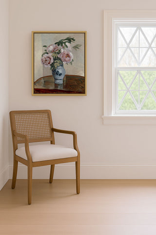 A Vase of Peonies