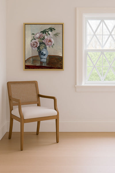 A Vase of Peonies