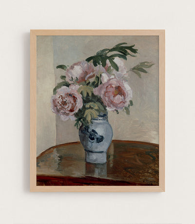 A Vase of Peonies