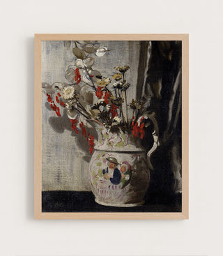 A VASE WITH HONESTY - Museum Quality Art