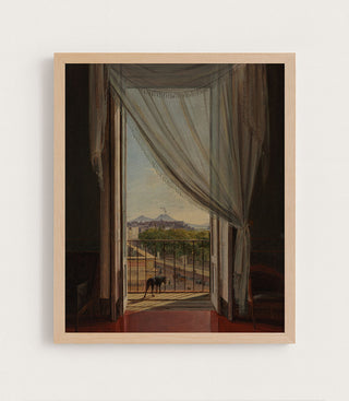 A View of Naples Through a Window