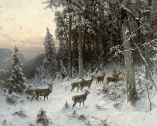 A WINTER EVENING IN THE BLACK FOREST