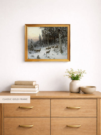 A Winter Evening in the Black Forest
