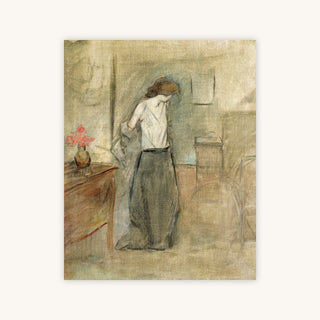A WOMAN UNDRESSING — Primary Image