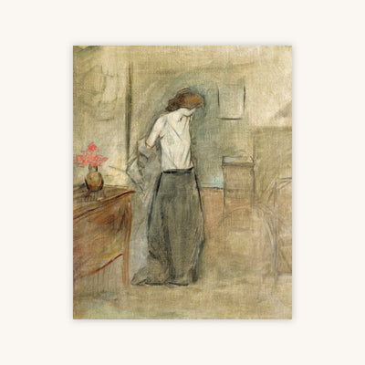 A WOMAN UNDRESSING — Primary Image