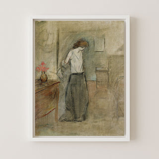 A Woman Undressing