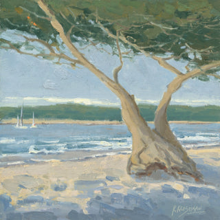 AFTERNOON SHADOWS AT CARMEL BEACH