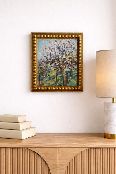 Almond Blossom on a Sloping Verge