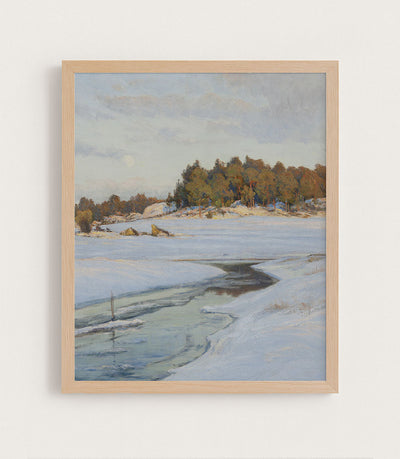 AN EVENING IN MARCH - Museum Quality Art