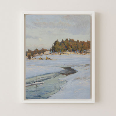 AN EVENING IN MARCH - Museum Quality Art