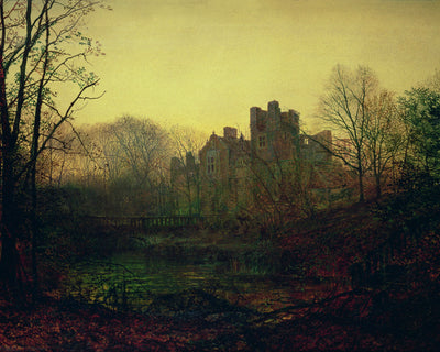 AN OCTOBER AFTERGLOW - Museum Quality Art
