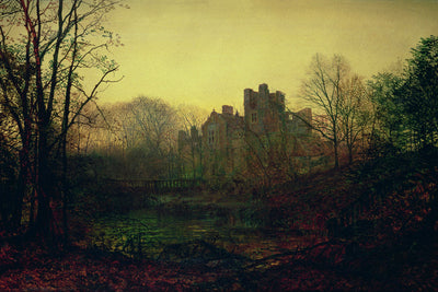 AN OCTOBER AFTERGLOW - Museum Quality Art