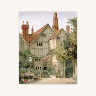 AN OLD MANOR HOUSE AND GARDEN — Primary Image