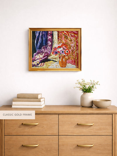 Anemones with Curtains