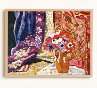 Anemones with Curtains