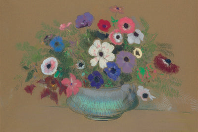 ANEMONES Odilon Redon art print - Museum Quality Art