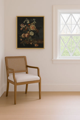 ANTIQUE FLOWERS - Museum Quality Art