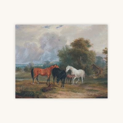 ANTIQUE HORSES II — Primary Image