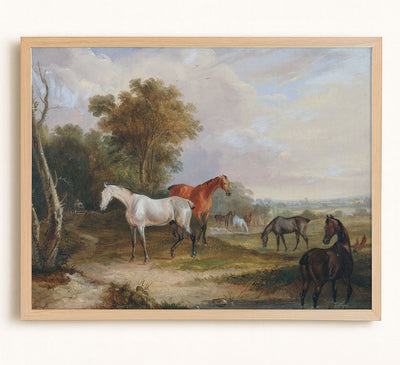 Antique Horses I