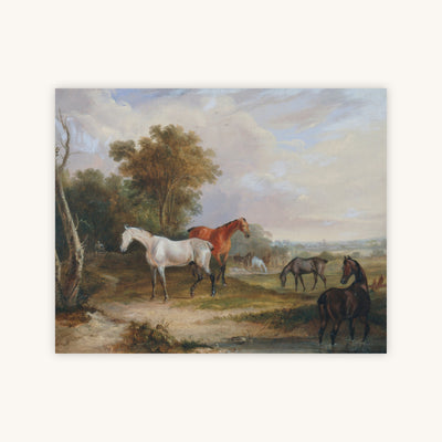 ANTIQUE HORSES I — Primary Image