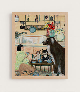 ANTIQUE TEA - Museum Quality Art