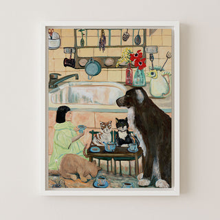 ANTIQUE TEA - Museum Quality Art